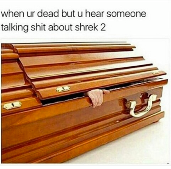 I'm trying to bury you fleshie you could atleast try to like being buried alive