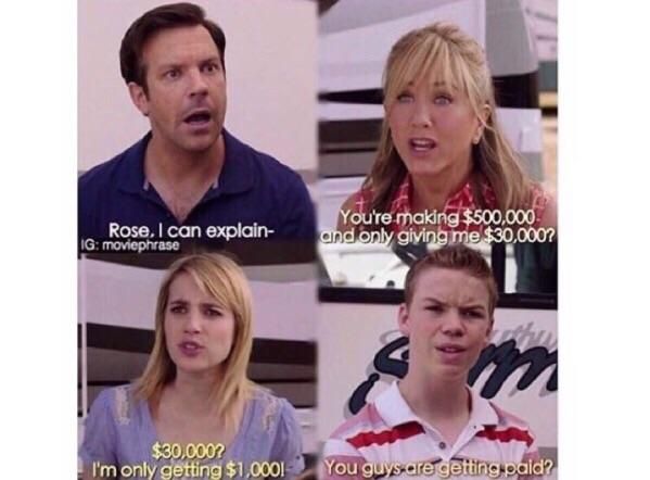 You Guys Are Getting Paid We Re The Millers 2013 Youtube