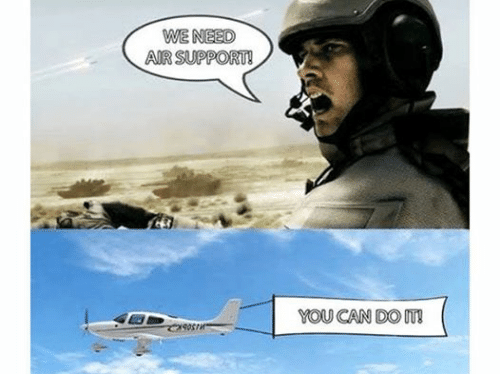 Canadian air support