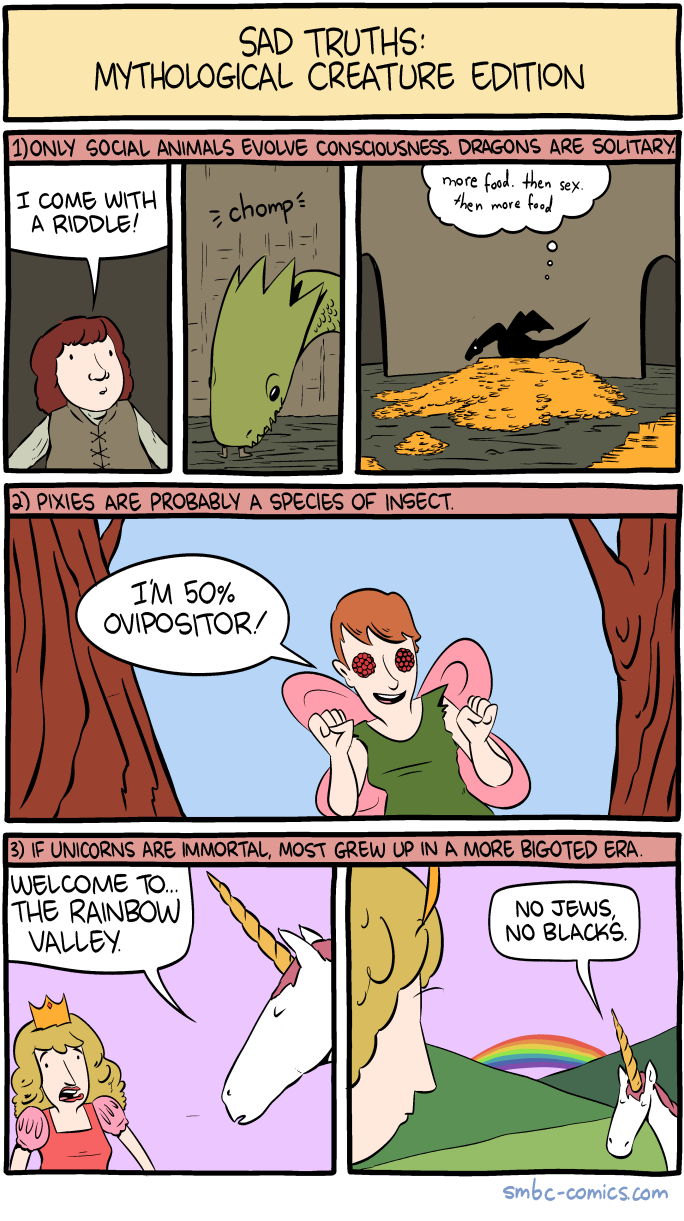 Sad Truths About Mythical Creatures