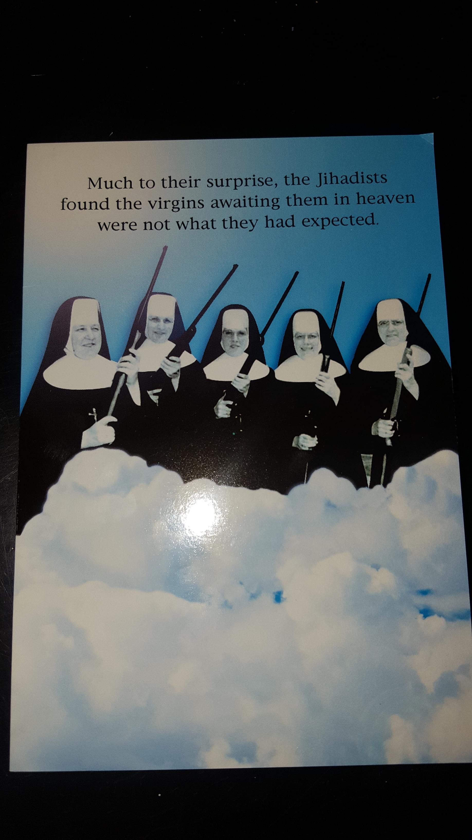 Mom gave me this amazing card for my bday