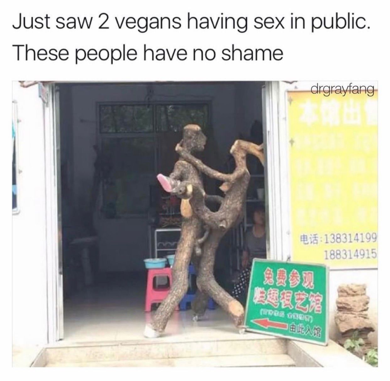 Fvcking vegans