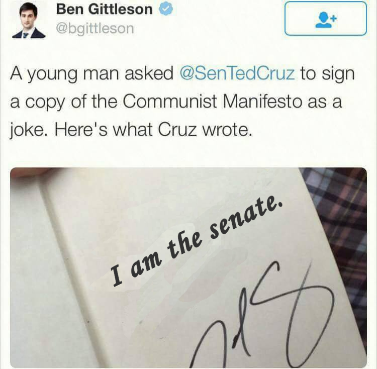 Senator Ted Cruz