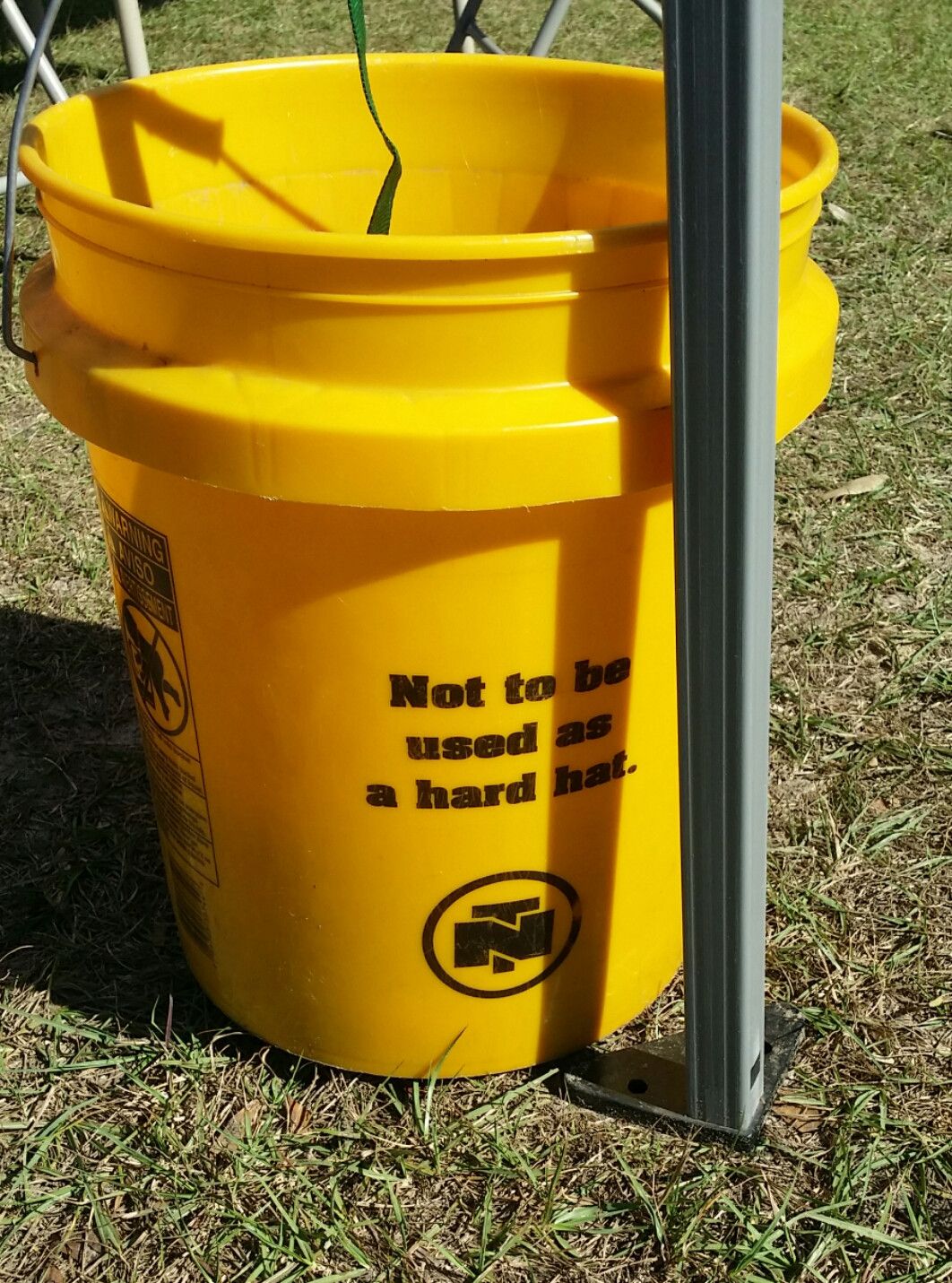 The warning on this bucket leads me to believe this is a recurring problem.