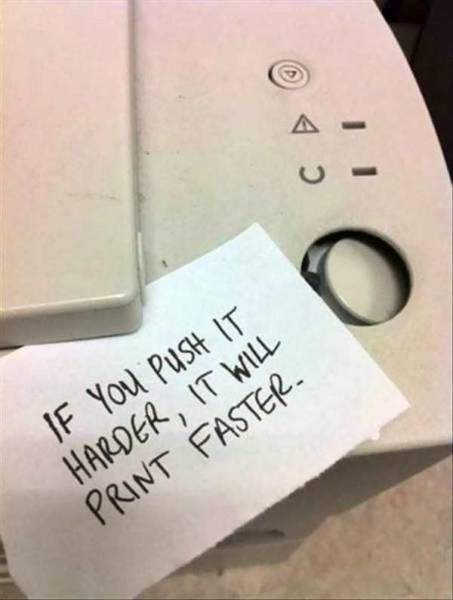 i hate printers