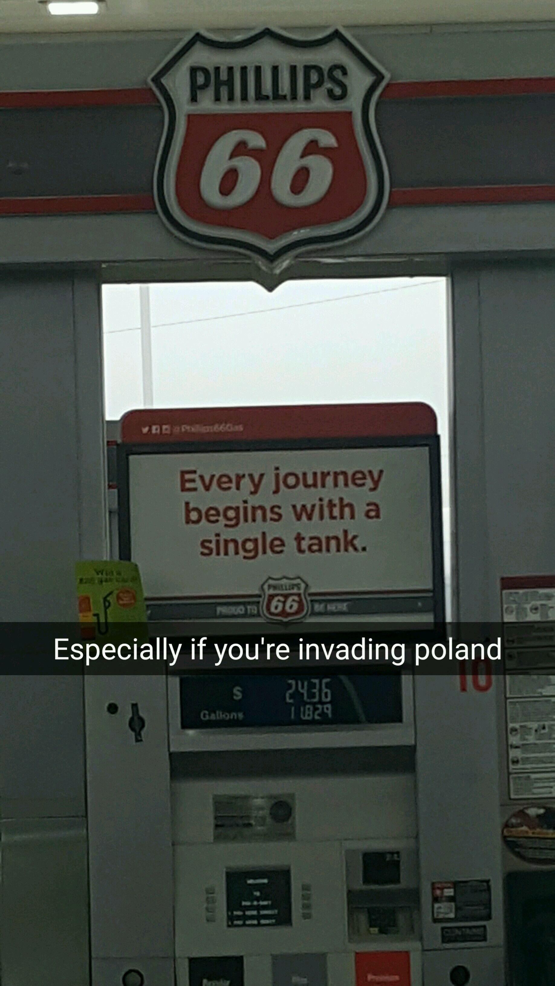 You might even need multiple tanks