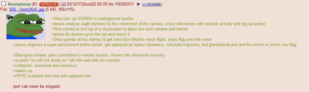 Well...? We're waiting Shia...