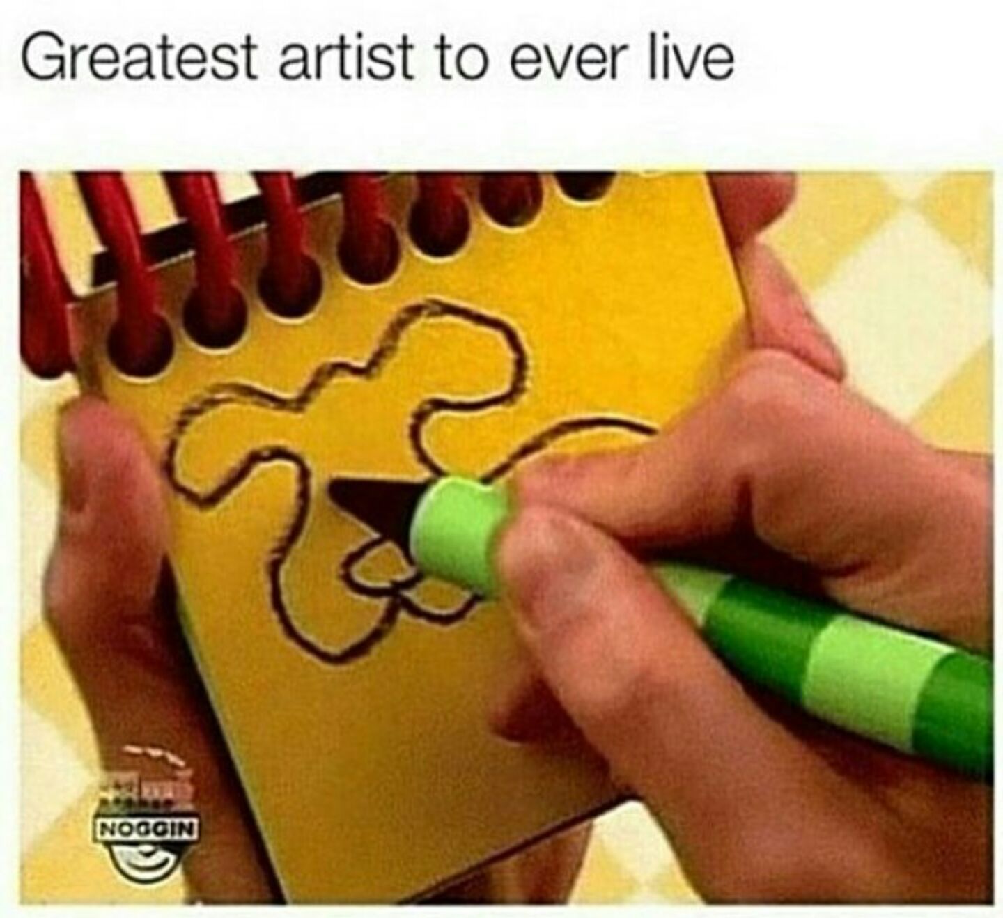 you just enjoyed one of hitler's paintings