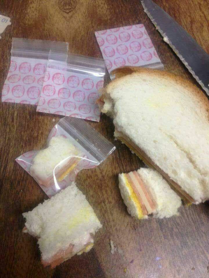 When you are a dealer and still need to take your lunch to work.