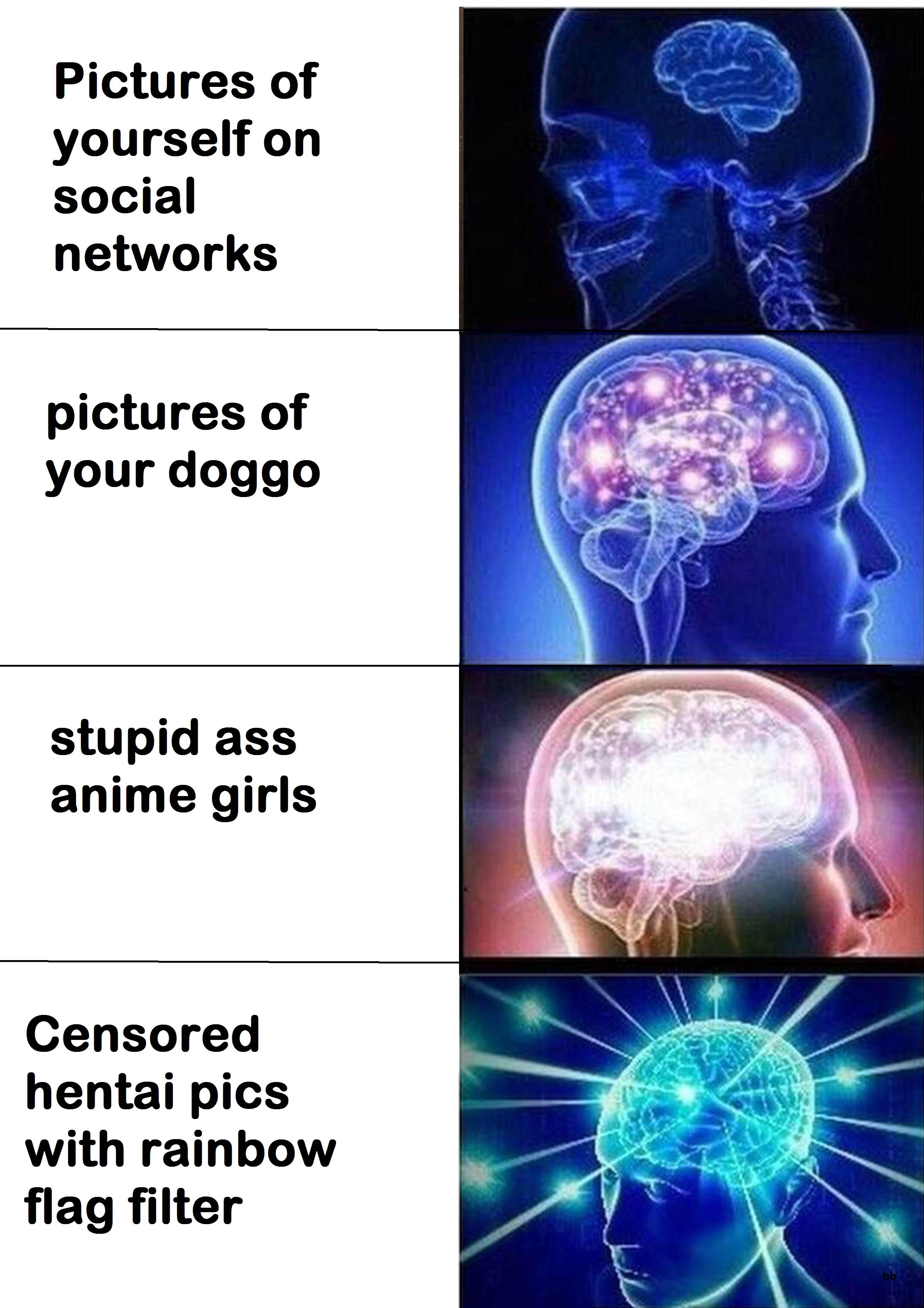 i prefer anime doggos