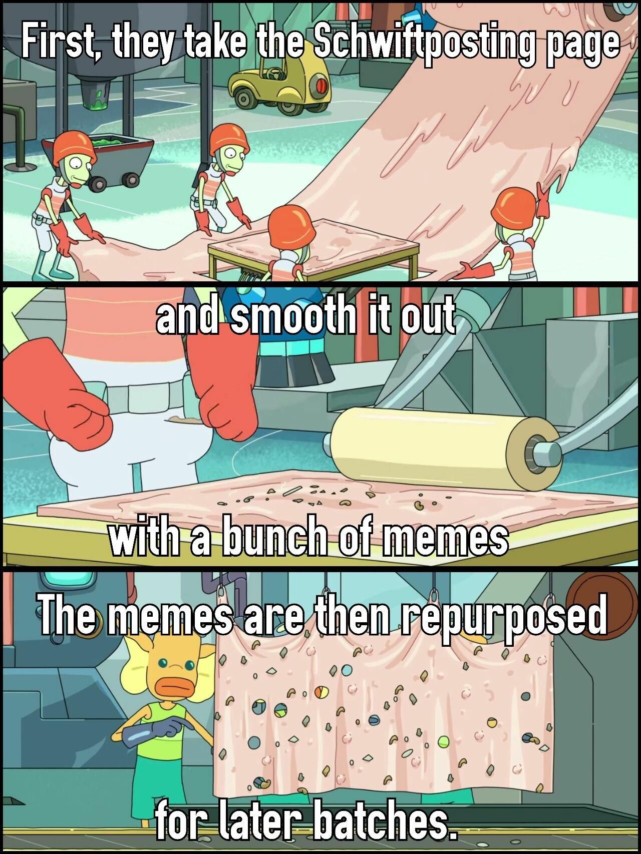I always wondered how reposts got made