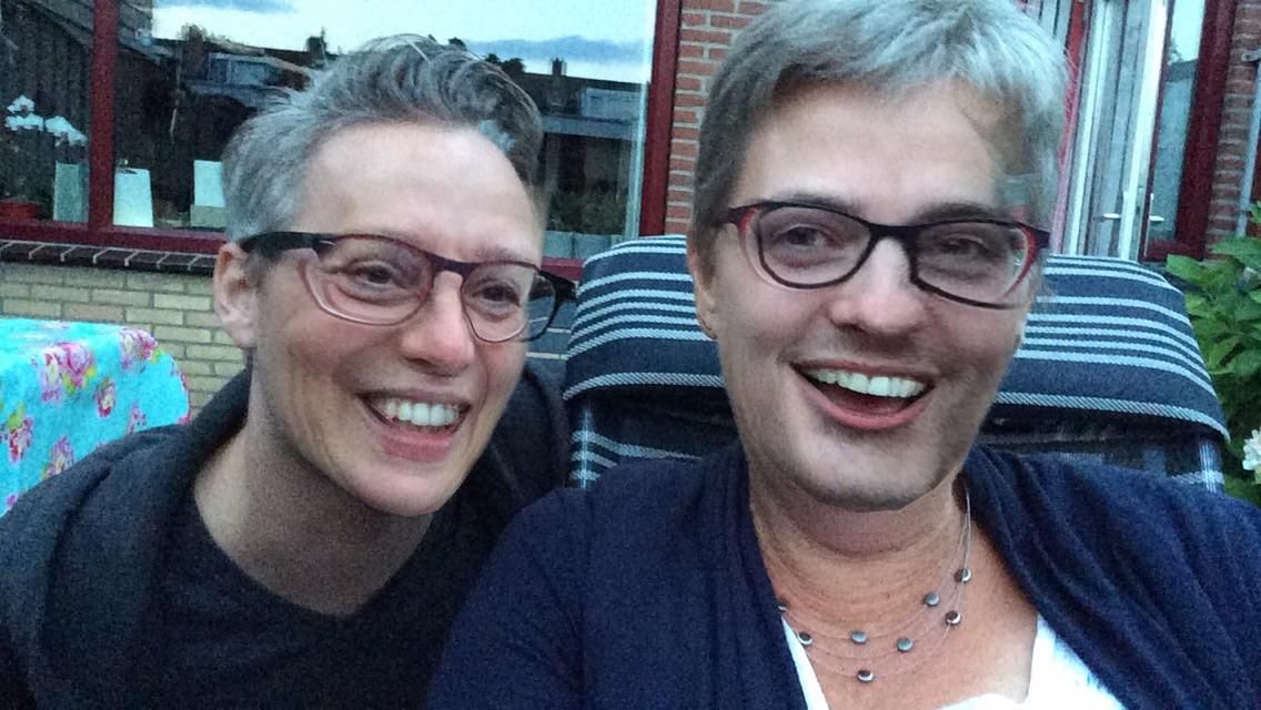 As it turns out, face swapping my husband and mother turns them into an old lesbian couple.