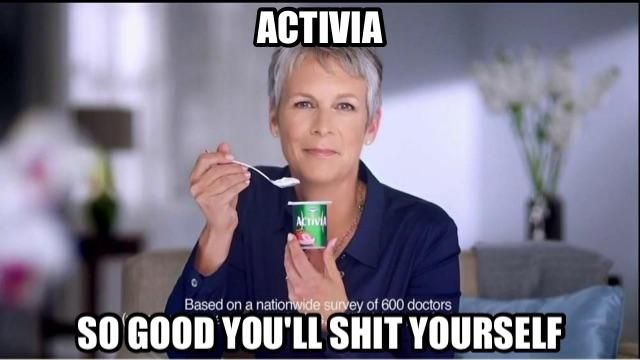 Jamie Lee Curtis giving those pro tips