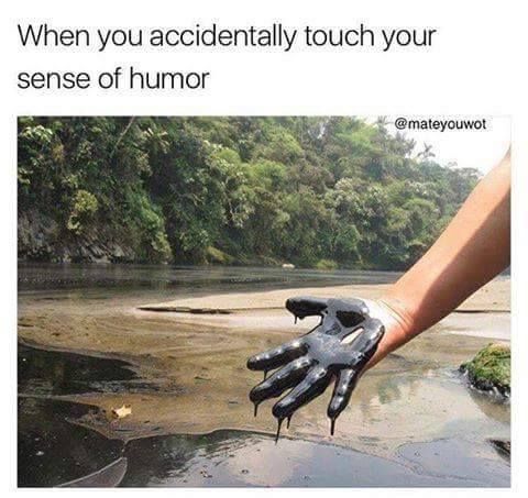 "Sense of humor"?