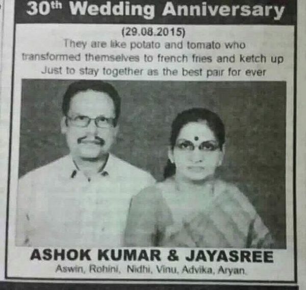 Greatest Wedding Anniversary In the history of mankind