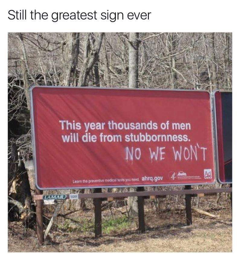 Still the greatest sign ever