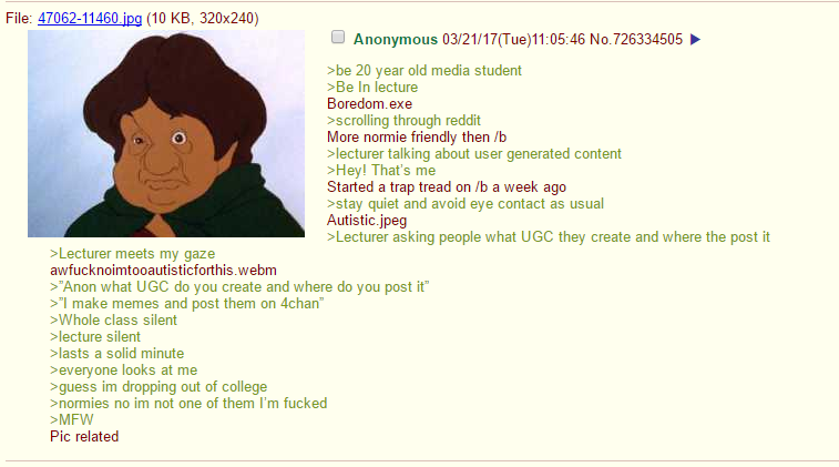 Anon has their cover blown