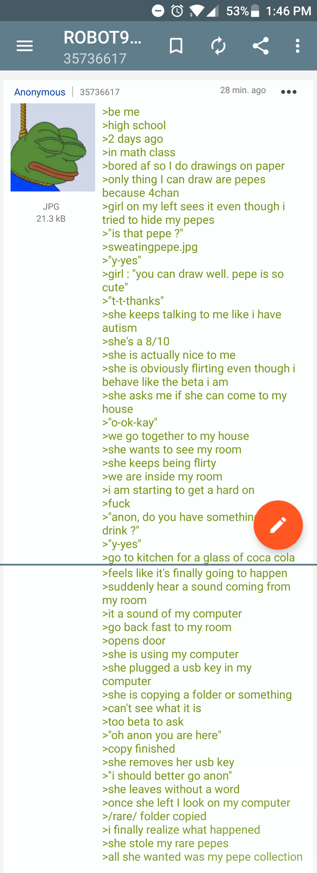 Anon gets a girl