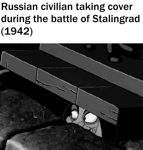 (actual ww2 footage)