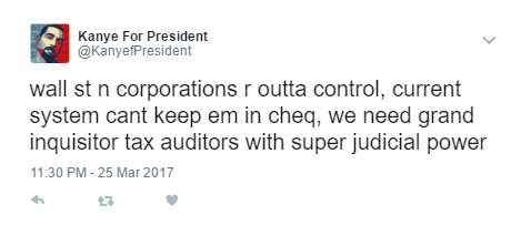 Kanye wants to shake things up!!!