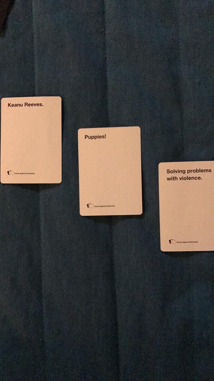 The plot of "John Wick" as explained by Cards Against Humanity