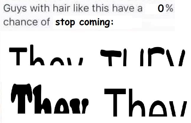 Somebody once told me...