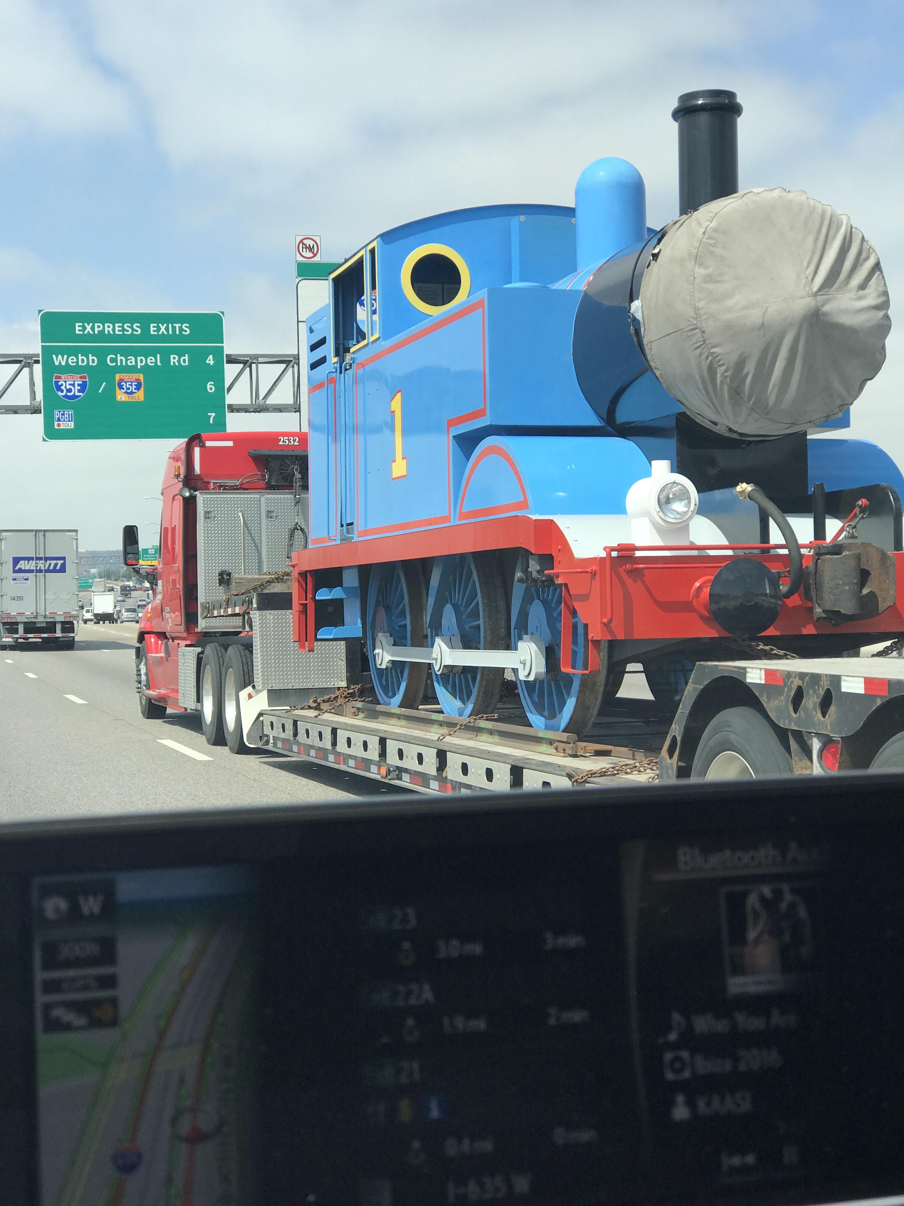 They kidnapped Thomas!