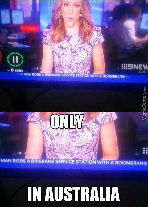 Only In Australia.....