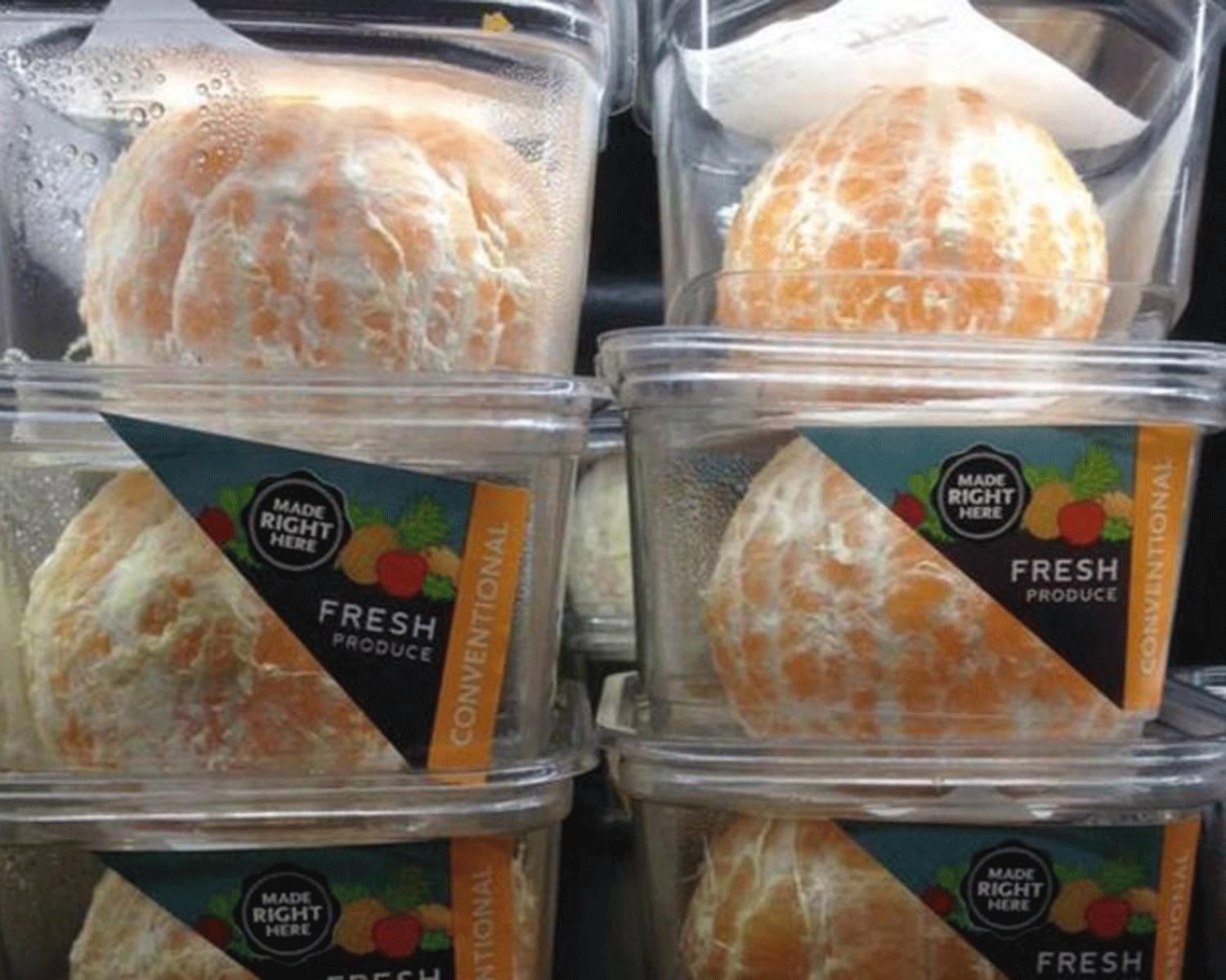 If only nature would find a way to cover these oranges so we didn't need to waste so much plastic
