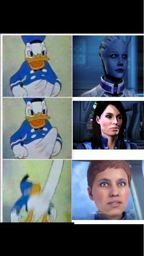 Apparently, Bioware gets worse at making faces as time passes...