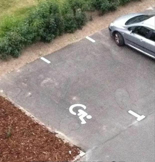 What kind of disability is this? You had one job!