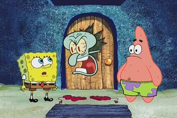 when the delivery guys are outside and you dont want them to knock or ring
