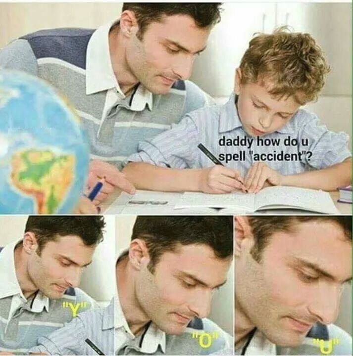 Y...O...U...