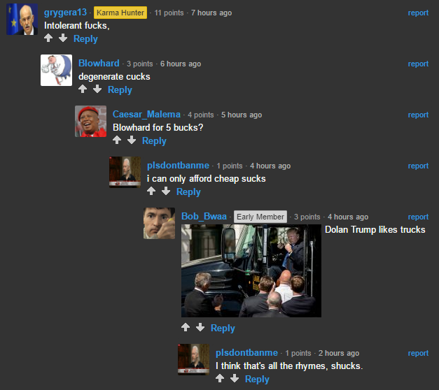 When comment section is golden again