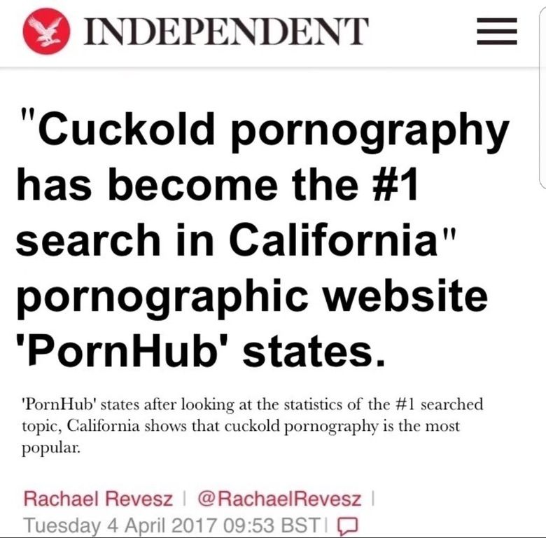 Could be worse.They could be jerking off to other men watching cuck porn.