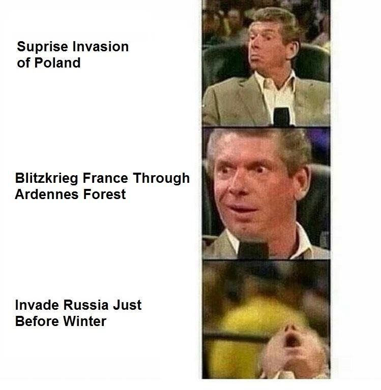 the invasion began in june, but all is fair in love and memes