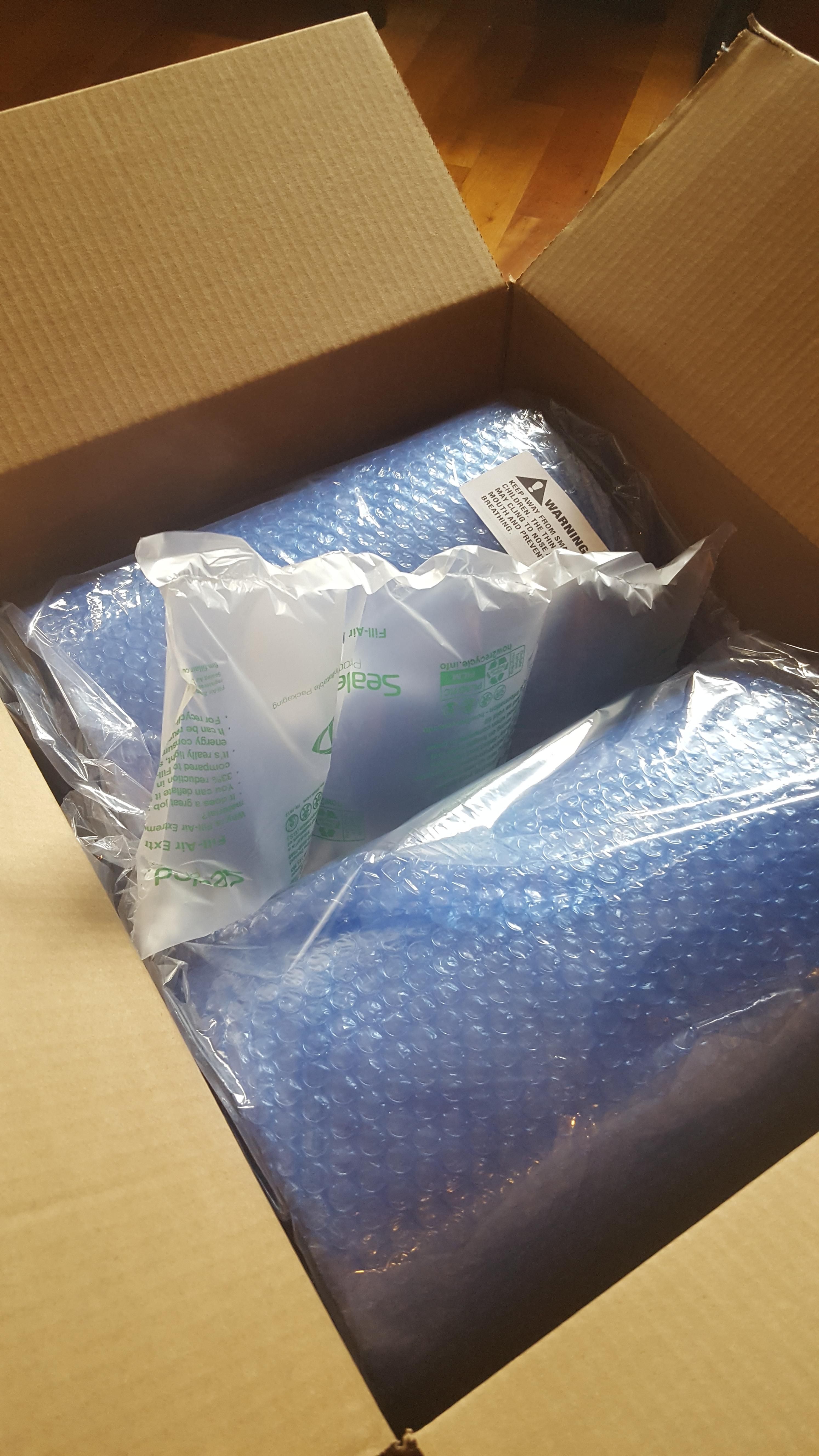 Gotta love those Amazon warehouse robots. Ordered bubble wrap. Came packaged in bubble wrap.