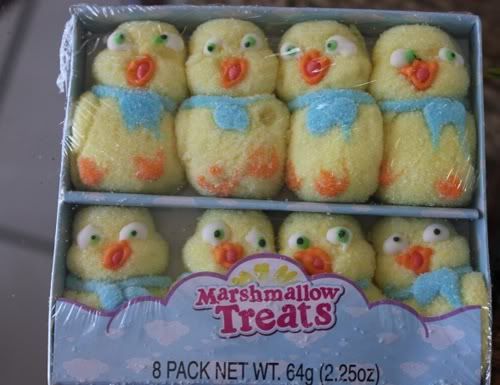 The tormented faces of off-brand Peeps