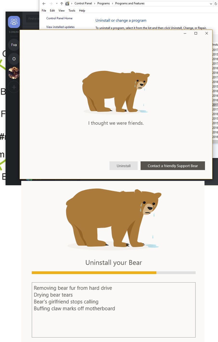 That poor bear