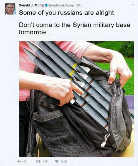 All jokes Assad, things are getting Syrias