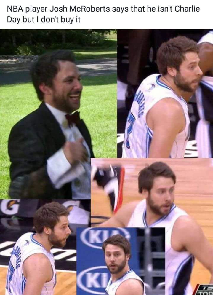 Charlie Day has joined the NBA.
