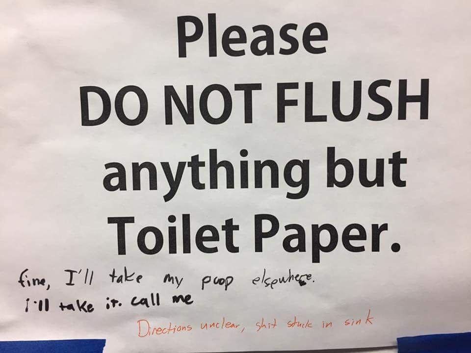 Toilet Paper Only
