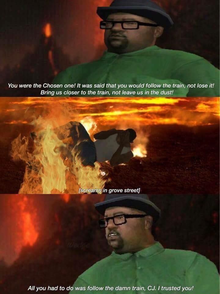 CJ, you were the chosen one.