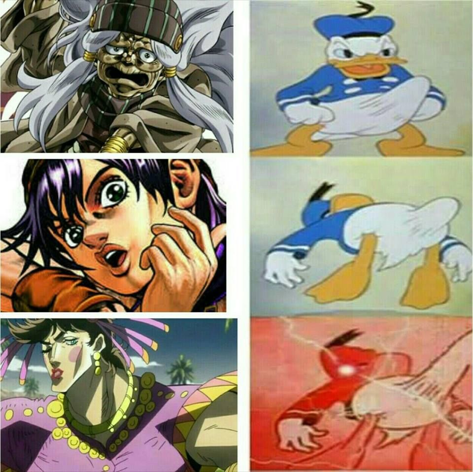 Araki knows what a mean really likes