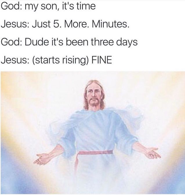 obligatory easters joke