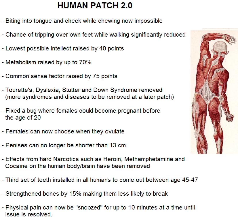 Human Patch 2.0