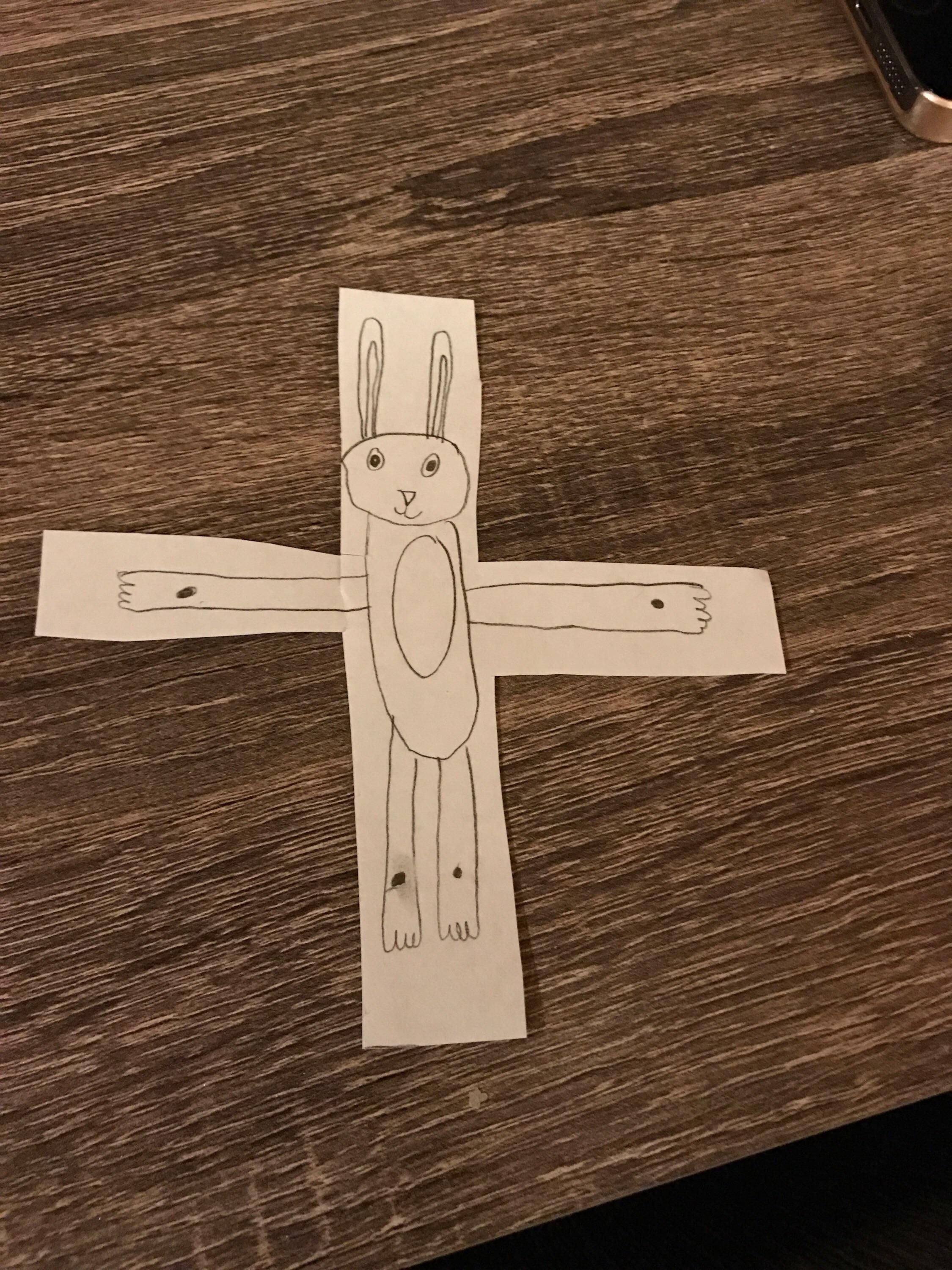 My sister started helping out with Sunday school at her local church. One of the kids drew this over the weekend. The assignment was to draw a picture that best represents what Easter is.