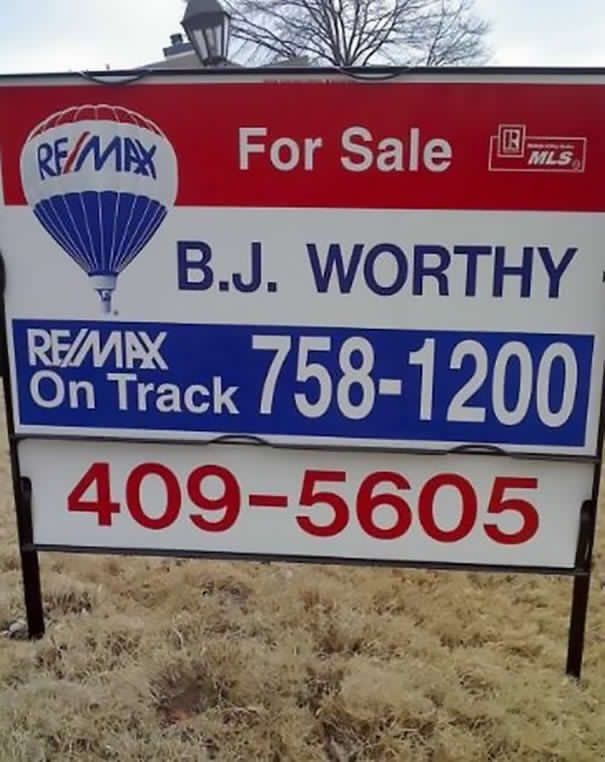 Real estate so good it's B.J. Worthy