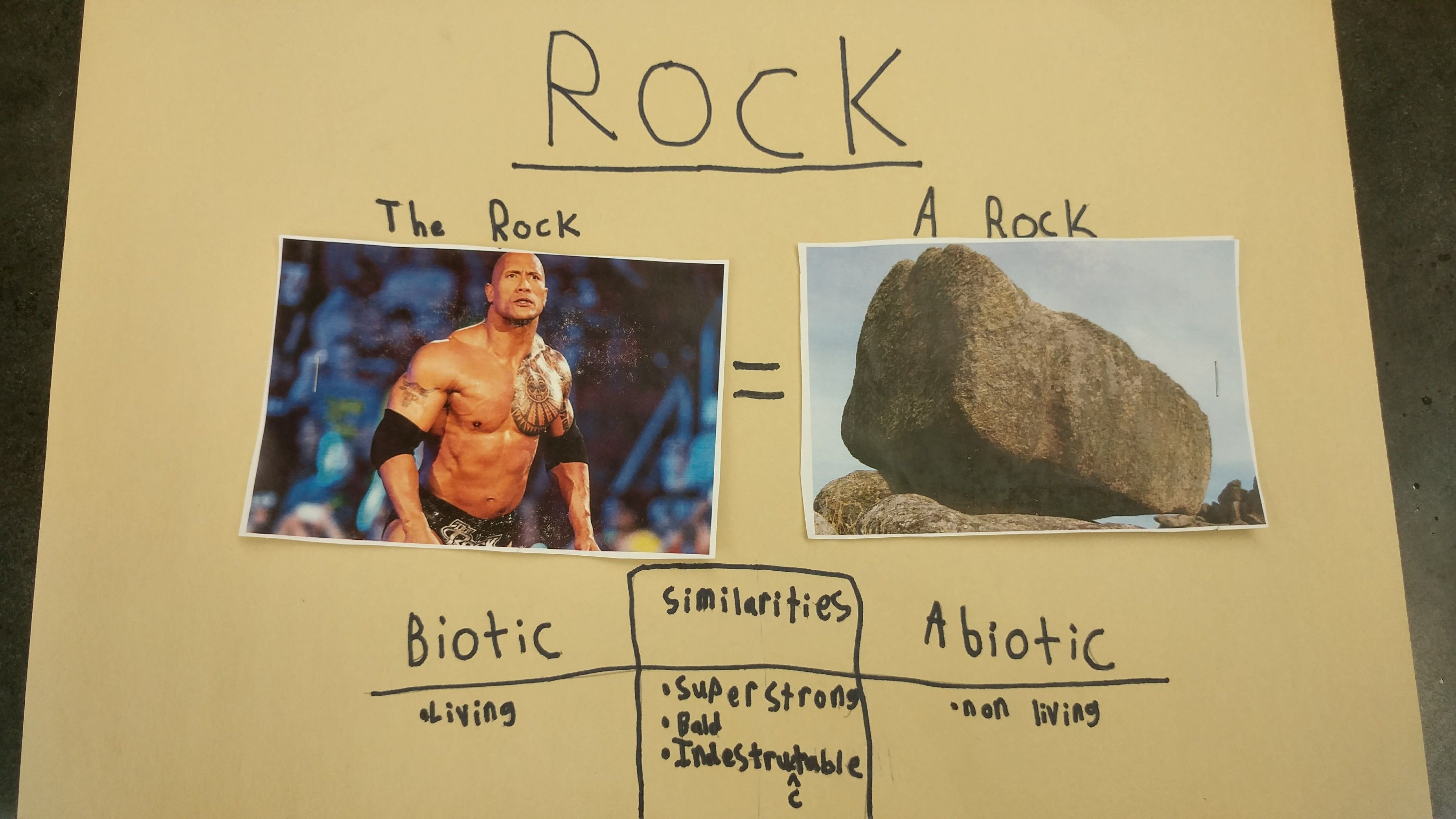 One of the fifth-graders I work with made this in his science class. It wasn't even for a grade.