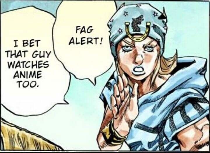 To all those JoJo weebs out there.
